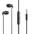 thumbnail image 1 of sweethay Anti-noise Sleeping Headphone Silicone Anti-fold Button Control Headsets In-ear Noise Cancelling Earphones Household Hotels Single 3.5mm Black Doble 3.5mm Negro, 1 of 8
