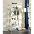 thumbnail image 2 of Fox Hill Trading Pure Decor Lucite Acrylic Bookcase with 6 Shelf in Clear, 2 of 4
