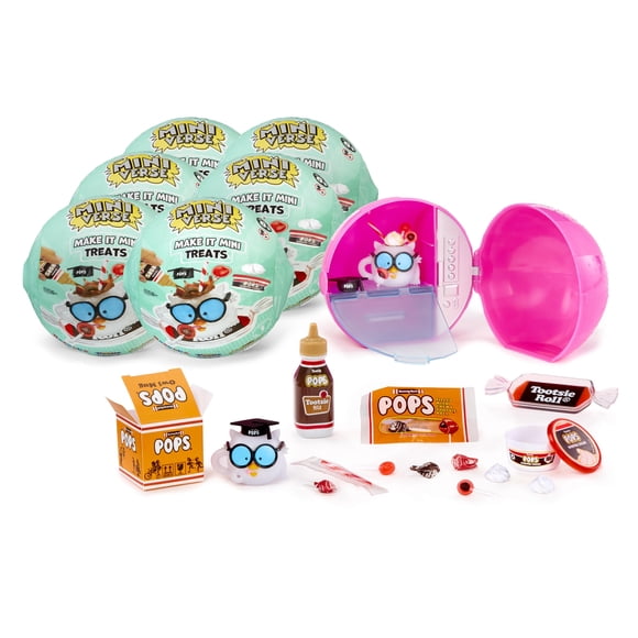 Mini Coleccionables Miniverso de MGA Make It Mini Treats Paquete de 6