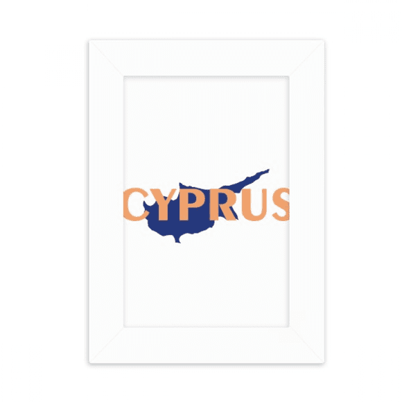 cyprus euan map tourism desktop photo frame picture display decoration art painting