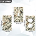 thumbnail image 7 of Yayeee Blank Wall Plate Cover 1-Gang 4.5"x2.7" Home Unused Decorative Outlet, Green Birds, 7 of 7