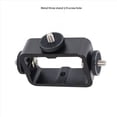 thumbnail image 2 of 2X Holder Flash Bracket Adapter Bracket for Live Broadcast Selfie Camera Phones 1/4 Hole Metal Three-Position Machine, 2 of 6