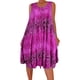 thumbnail image 2 of Guardurnaity Vestido Chaleco Estampado Camiseta Vestido Corto Vestido Estampado Sin Mangas Mujer Ropa De Verano Vestidos Púrpura 3XL, 2 of 5