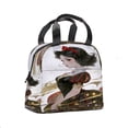 thumbnail image 2 of Sn×ow WhiteLovely lunch bag, reusable lunch bag, beautiful small lunch handbag, 2 of 5