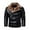1 Black, variant on Leather Jacket Mens Winter Fleece Faux Leather Jacket Zipper Warm Biker Jackets with Pockets Vintage Brando Style Motorbike Jackets Faux Shearling Thicken Outwear Casual Tops