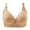 Beige, variant on Bra Women Comfort Wireless Support No Underwire Everyday Bralette for Daily Wear Pink 42