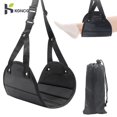thumbnail image 2 of Airplane Travel Foot Rest Portable Travel Foot Hammock Adjustable Flying Foot Rest for Long Flight Bus Train Office Home, 2 of 5