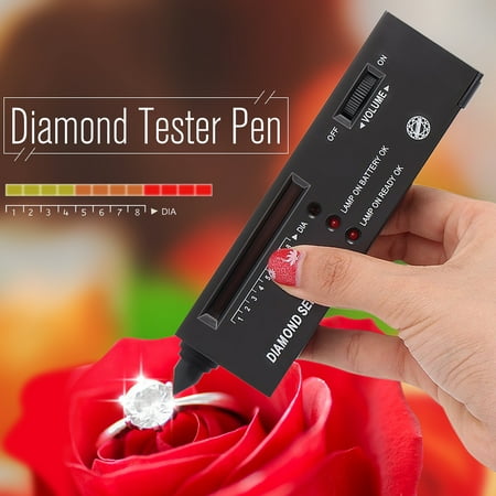 New Portable Diamond Gemstone Gem Jewel Tester Selector V2 with Case-US
