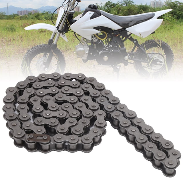76 Cadena de Enlaces, Fácil de Instalar y Separar una Fuerte Resistencia Al Impacto y Una Buena Resistencia Al Desgaste y Una Cadena de Accionamiento de Motocicleta Duradera para
