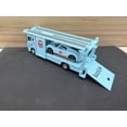 thumbnail image 3 of BuzzyCyle 1:64 Alloy Trailer Container Truck Pull Back Toy Car Model Ornament for Collectors, 7.87", 3 of 8