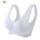 thumbnail image 1 of Sonducket Fitness Bra Mujeres Wireless Push Up Lace Design Sujetador deportivo Yoga Ajustable Chica Ropa interior, Blanco, S Ropa interior blanco METRO Sonducket AP000517-09, 1 of 6