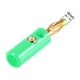 thumbnail image 3 of Conectores de tornillo de cable de altavoz de banana de 4mm, conector verde, 3 of 5