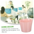 thumbnail image 5 of Soimiss 3Pcs Pink Planters Self Watering Round for Office Use, 5 of 7