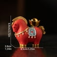 thumbnail image 4 of Ngxiha Year of The Horse 2026 Decorations, 2026 The Horse Chinese New Year Ornaments Resin Ornament Spring Festival Cute Zodiac Gift Blessing Souvenir Home Office Store Restaurant Tabletop Decors, 4 of 9
