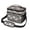 West Highland White, variant on West Highland White Terrier and Floral Insulated Lunch Box for Women Men, Medium Leakproof Cooler Bag with Adjustable Strap, 10"x6.7"x8"