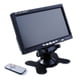 thumbnail image 3 of GOOHOCHY 7 "TFT-LCD Color 2 Entrada de video Retrovisor del coche Reposacabezas Monitor DVD VCR Monitor con control remoto IR y soporte, 3 of 5