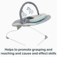 thumbnail image 5 of Smart Steps Infant EZ Bouncer by Baby Trend with Calming Vibration - Ziggy Zebra, 5 of 9