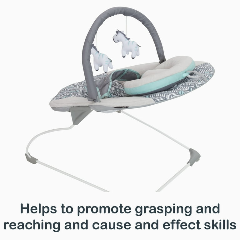 Smart Steps, Infant EZ Bouncer, Ziggy Zebra, with Calming