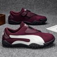 thumbnail image 3 of Men's Velcro Strap Suede Spliced Casual Shoes, 3 of 7