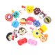 thumbnail image 1 of Protectores divertidos para cables de carga - Diseños aleatorios de animales (paquete de 30 piezas) - Cubiertas plásticas resistentes para evitar daños en conectores de teléfonos, 1 of 7