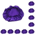 thumbnail image 2 of Gorros para mujer turbante de quimioterapia Qarigey pelo morado 3 unidades, 2 of 6