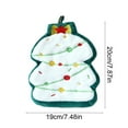 thumbnail image 3 of Horivan Christmas Hand Towels Festive Holiday Decor Absorbent Flocked Kitchen Towels for Holiday Entertaining and Gifting with Hanging Loop for Easy Storage, 3 of 6