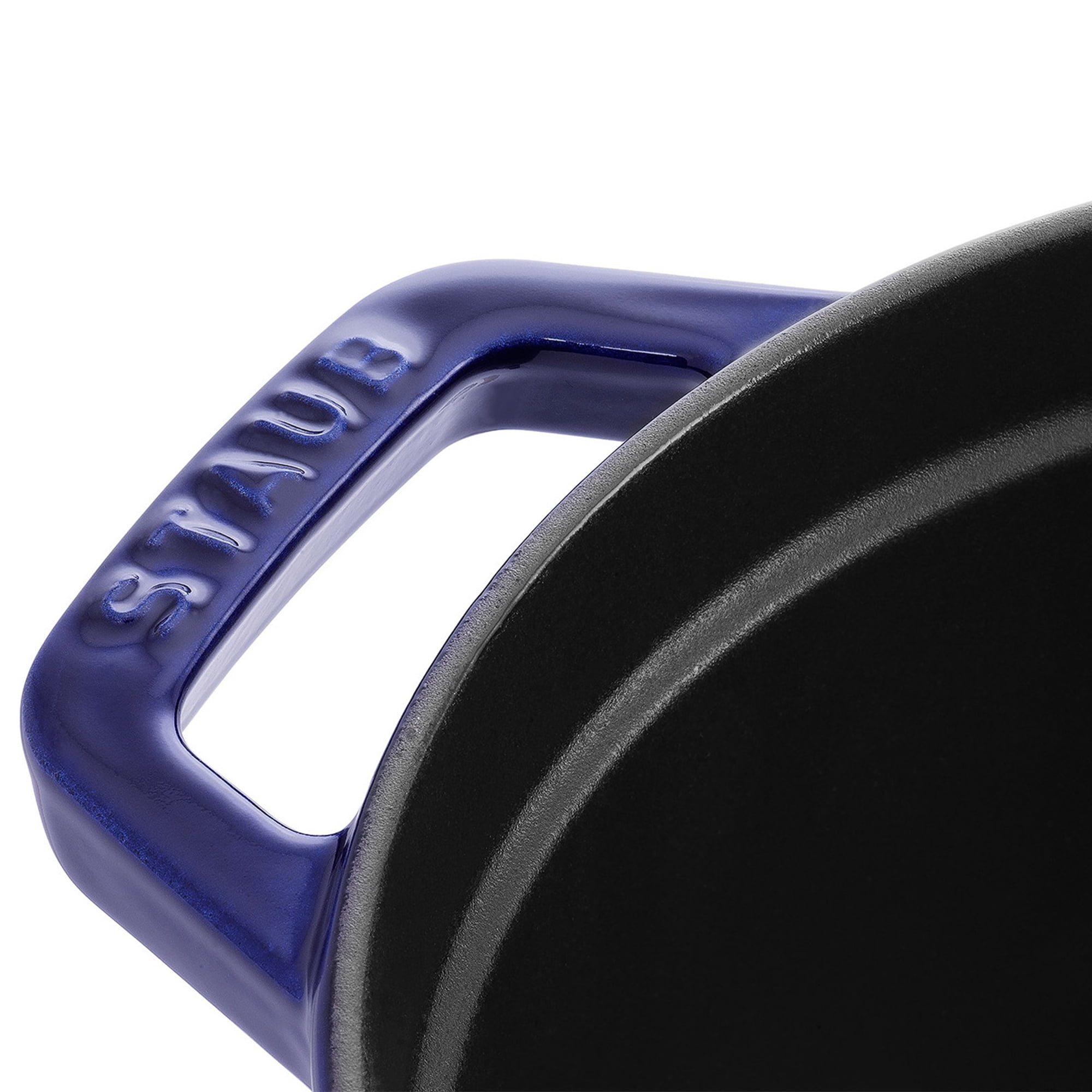 Staub Cast Iron Dutch Oven 5-qt Tall Cocotte, Made in France, Serves 5-6,  Dark Blue, 5-qt - Foods Co.