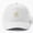 White, variant on Beauty Grace Chicken Baseball Cap, She'll Peck You in the Face Farm Design, Classic Hat