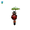 B#002, variant on 2D Flat Ground Insert Decor, Acrylic Ladybug Garden Stake with Colorful Umbrella, Weatherproof Outdoor Lawn Ornament, Farmhouse Flower Bed Decoration-A