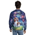 thumbnail image 5 of Happy New Year Cavalier King Charles Spaniel Family Cheer Winter Firework All Over Print 3D Sweatshirt Unisex Merch Dog Lover Gifts - 02025, 5 of 6