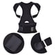 thumbnail image 2 of Cinturón corrector de postura ajustable para hombre y mujer (negro XL), 2 of 6