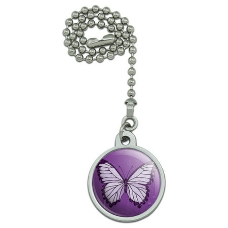 Erfly Artsy Purple Ceiling Fan And Light Pull Chain