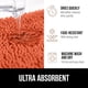 thumbnail image 4 of Alfombra de baño Gorilla Grip Chenille Coral, 30 x 20 cm, absorbente, 4 of 9