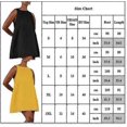 thumbnail image 2 of Robe Sans Manches pour Femmes Robe d'Été de Plage, 2 of 2