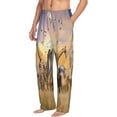 thumbnail image 2 of Xecao Wildlife Protection Men's Straight Lounge Pajama Pants: The Ultimate in Comfortable Sleepwear, 2 of 9