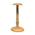 thumbnail image 1 of Tachiuwa 1Pcs Solid Wood Hat Holder Stand Display Rack Brown L, 1 of 9