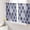 Navy Blue, variant on Sheer Curtains 108 Inches Long 2 Panels Set for Living Room, Yellow Flower Semi Sheer Curtains for Windows, Retro Tribal Art Abstract Monochrome Texture Voile Window Treatments Rod Pocket Curtain