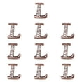 thumbnail image 2 of Kripyery 10Pcs Nail Art Alphabets Three-dimensional Shining Hollowed Out DIY Alloy Nail Golden 26 Alphabets Letter Rhinestones for Nail Salon, 2 of 8