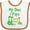 White and Orange, variant on Inktastic Oma and Papa Love Me Dinosaur Boys Baby Bib