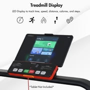 Lifesmart TM2305 2-in-1 Walking Pad Treadmill | Foldable Portable Treadmill for Home or Office | 2.25HP Brushless Motor, Manual Incline, Under Desk Walking Pad with Handle Bar, LED Display, Bluetooth
