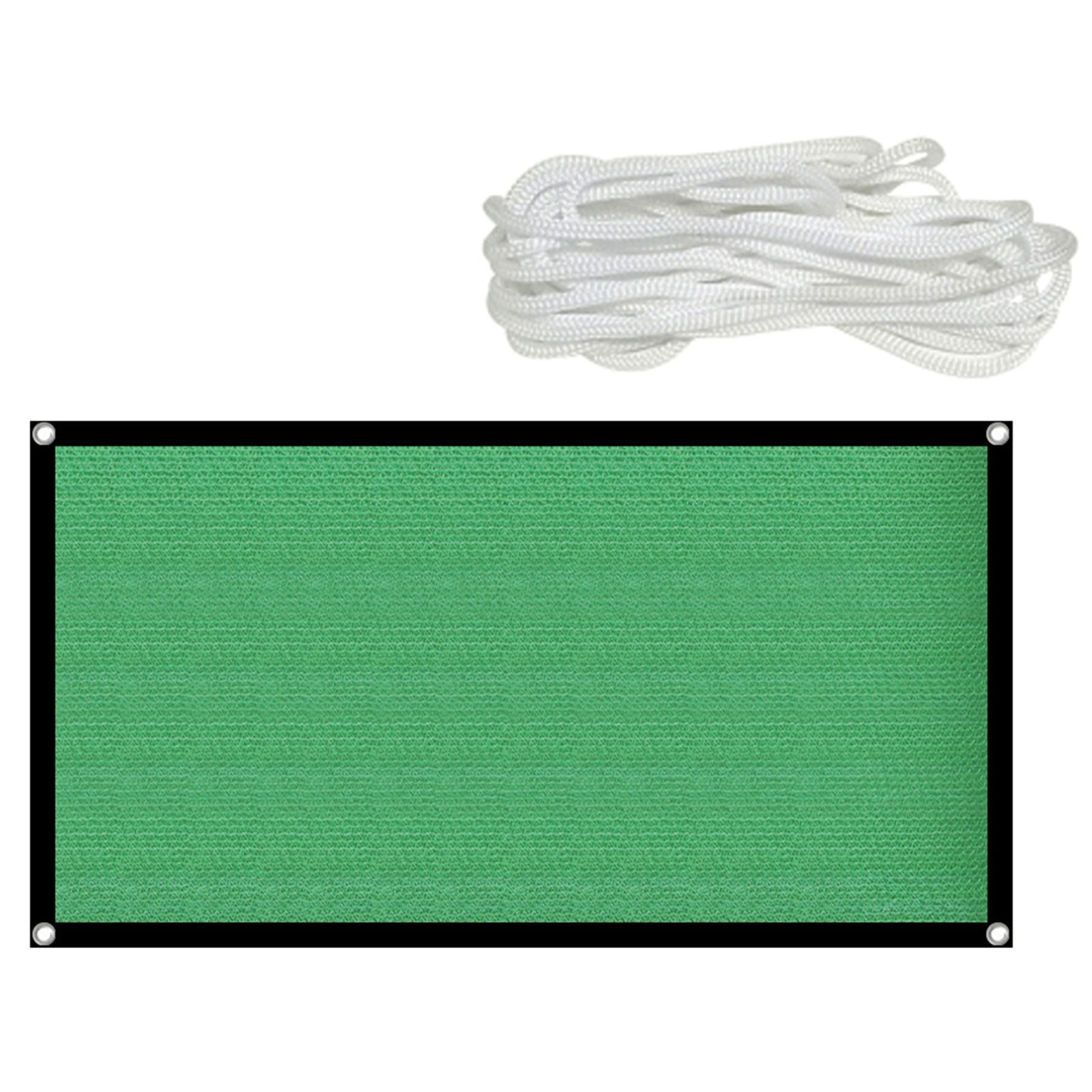 Sunblock Shade Cloth with Grommets Sail Canopy Awning UV Blockage (2x4m