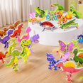 thumbnail image 5 of DIY 3D Creative Insect Puzzle Paper Assembly Model Kit Educational Craft Building Puzzle for Home Decoration and Creative Activity, Easter Basket Stuffers (Insect), 5 of 6