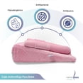 thumbnail image 2 of Cojín Antirreflujo para Bebé Memory Foam Funda Lavable rosa, 2 of 8