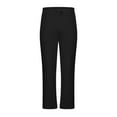 thumbnail image 4 of nerohusy Lightweight Mens Sweatpants Drawstring Elastic Waist Joggers Loose Cotton Open Bottom Athletic Pants with Pockets Black,XXXL, 4 of 4