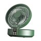thumbnail image 4 of Ventilador portátil con luz de ventilador de escritorio plegable, con ventiladores de escritorio ajustables a distancia para ventilador de escritorio Verde Soledad ventilador de mesa, 4 of 10
