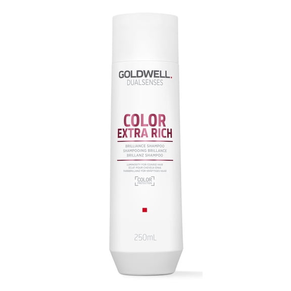Goldwell Dual Senses Color Extra Rich - Shampoo, 10.1 oz, Pack of 1 w/ Sleek Teasing Comb