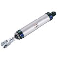 thumbnail image 6 of Uxcell 32mm Bore 100mm Stroke Pneumatic Air Cylinder with Y Connector and 4Pcs Quick Fitting Set, 6 of 6