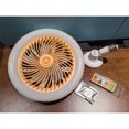 thumbnail image 7 of EUDIDV Portable Lighted Fans​ Remote Control Study Bedroom Living Room Super Bright Energy-saving Fan Light E27 Universal Head Three Gear Light Three Gear Wind Speed;Fans with Illumination, 7 of 7