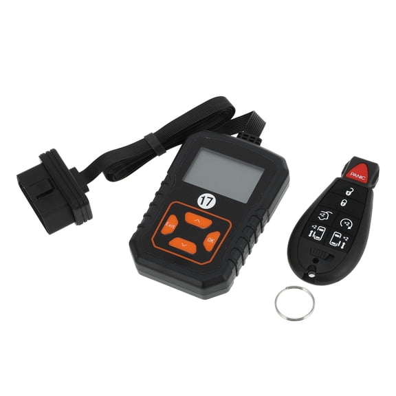 M3N5WY783X Keyless Entry Remote Key Fob Kit DIY Tool Replacement Car Key Kit 7 Button for Dodge Grand Caravan 2008-2016