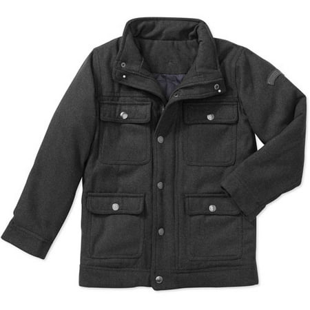 Boys' Faux Wool Jacket